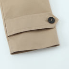 Cropped Double-Button Utility Jacket