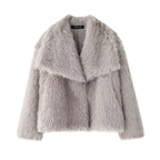 Cropped Plush Jacket