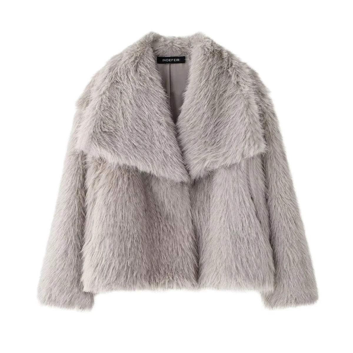 Cropped Plush Jacket